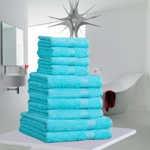 Dickens set di asciugamani 100% cotone, 10 pezzi