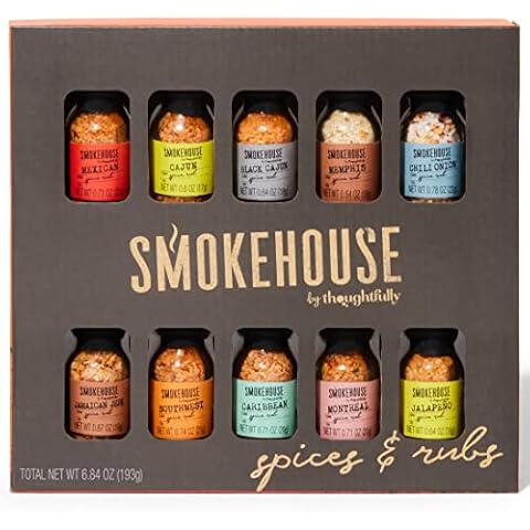 Thoughtfully Smokehouse Gourmet Grilling Spice Set Cover
