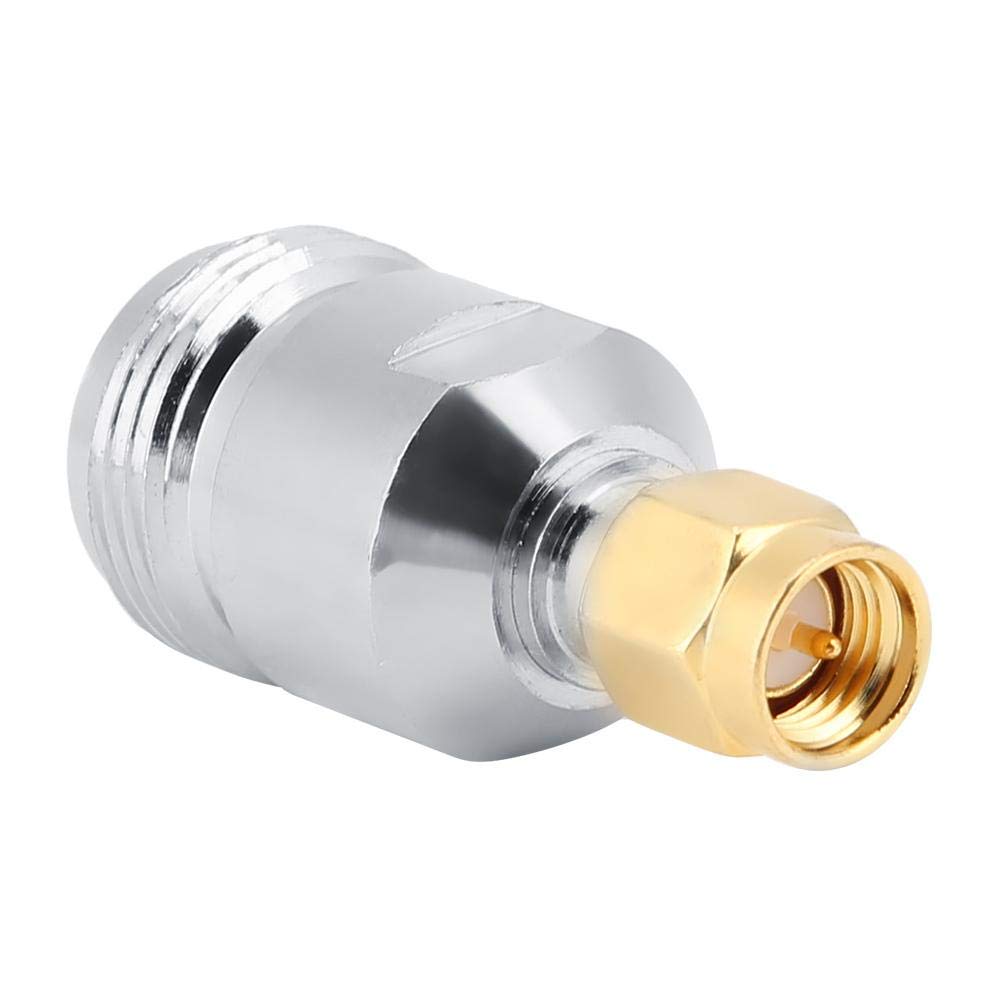 Connettore SMA femmina a N maschio da 2 pezzi, connettore tipo N maschio a SMA femmina, adattatore coassiale RF per cavo di prolunga antenna Wi-Fi | Leroy Merlin