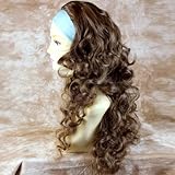 Materialien: Höchste Qualität und nicht feuergefährliches synthetisches Haar. Fühlt sich wie Echthaar an. 100% aus Japan. Die besten Perücken und Haarverlängerungen.