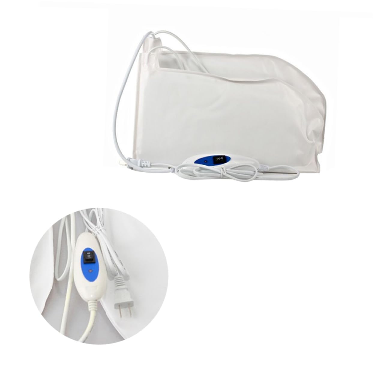 PartyKindom Electric Mittens for Hand Treatment Kerotherapy Paraffin Wax Gloves for Spa Use Cozy Heated Mitts for Women US Plug White Enhance Moisture Absorption and Relaxation