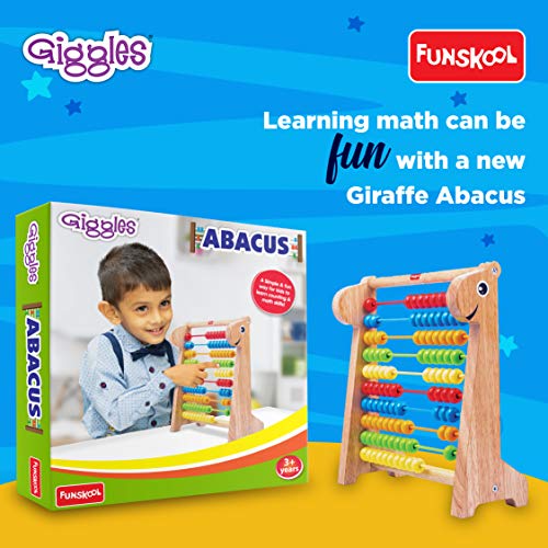 Giggles - Abacus, Multicolour Wooden Educational Toy, Early Math Skills, 3 Years & Above, Preschool Toys, Multicolor - Image 6 thumbnail