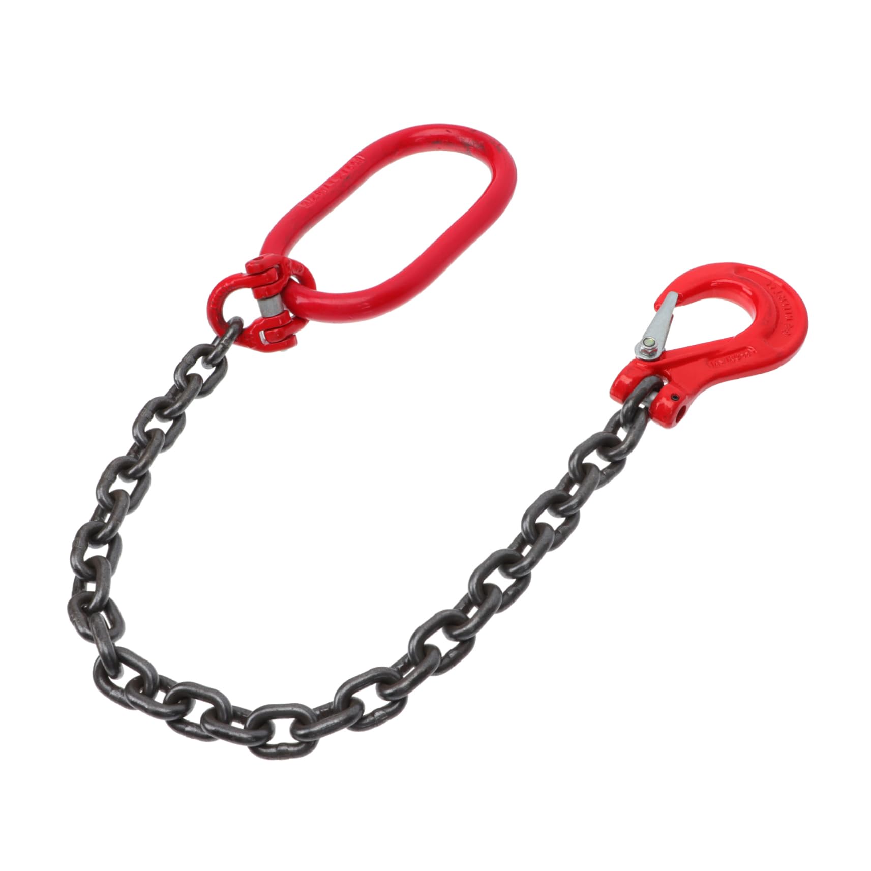 Robuste Hebekette mit Haken 1 Tonnen Manganstahl für Baustelle