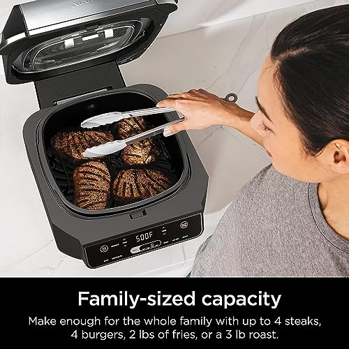 Ninja-EG201-Foodi-6-in-1-Indoor-Grill-and-4-Quart-Air-Fryer-Renewed Ninja EG201 Foodi 6 in 1 Indoor Grill and 4 Quart Air Fryer Renewed