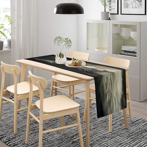 Chemin de table épais en fourrure pour une décoration saisonnière - 8