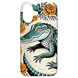 ワニイラスト ワニ好きデザイン スマホケース iPhone 17 用