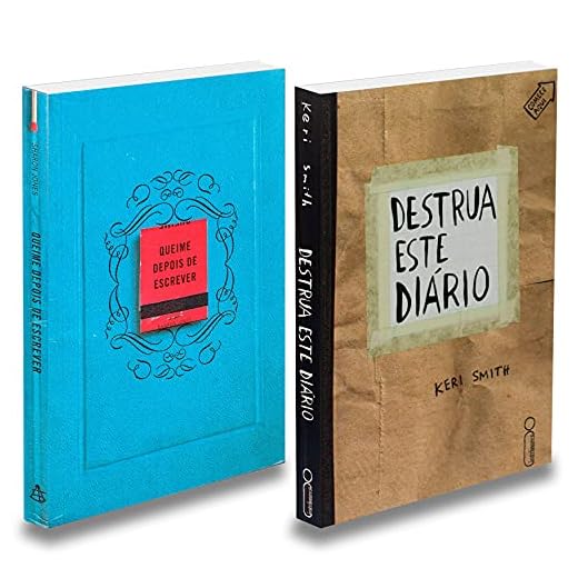 Kit Queime Depois de Escrever + Destrua Este Diário