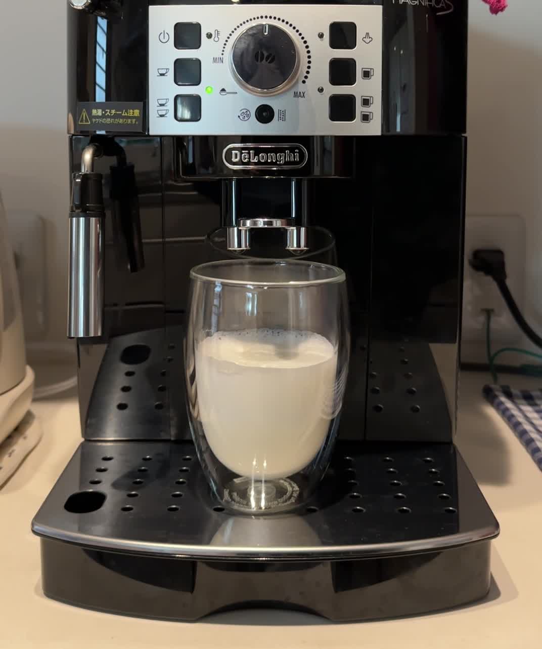 ワンボタンでカフェクオリティ