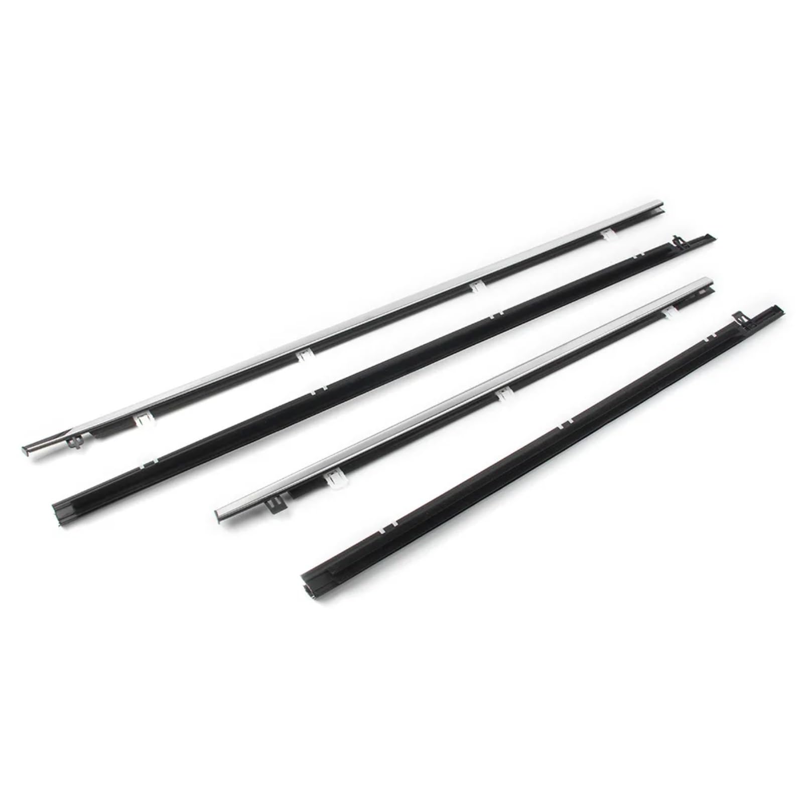 Automotive Window Seals for Spirior for Accord 2009-2014 4pcs Outer Windows Weatherstrip Door Strip Belt Moulding Trim 72450TL0003