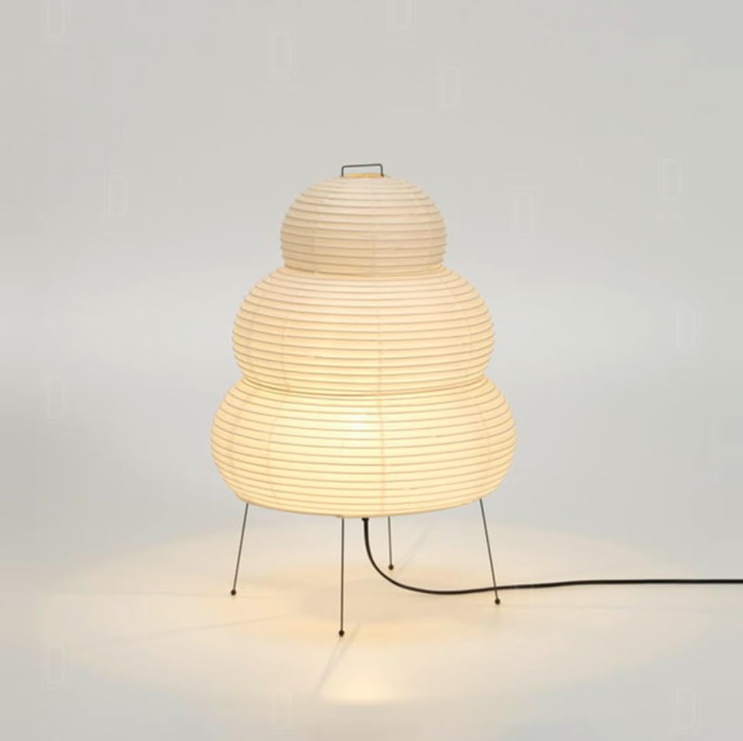 Lampada da tavolo in carta artistica Lampada da terra in carta stile Zen Lampada da terra decorativa Lampada da comodino Illuminazione Lampada da tavolo Luce notturna per camera da letto