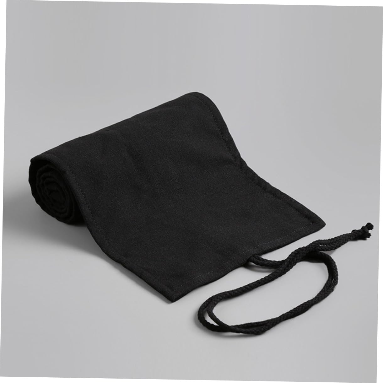 Ciieeo 3piezas Estuche De Lona para Lápices De Gran Capacidad Organizador Portátil De Ranuras para Artistas Bolsa De Almacenamiento Enrollable y Práctica para Dibujos y Negro