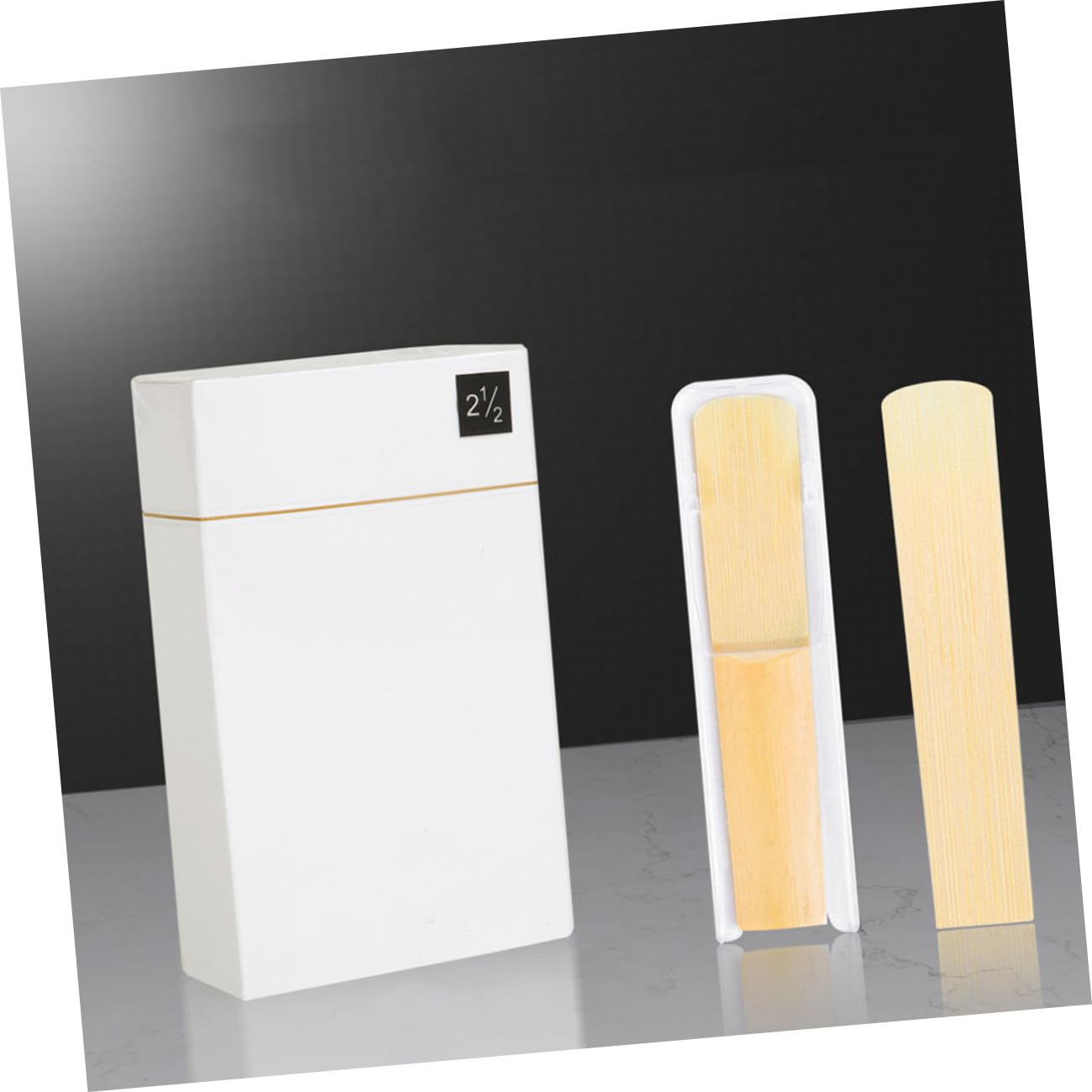 VICASKY 50piezas Lengüetas Para Clarinete Accesorios Musicales Para Músicos Reeds De Protector Para Actuaciones y Práctica