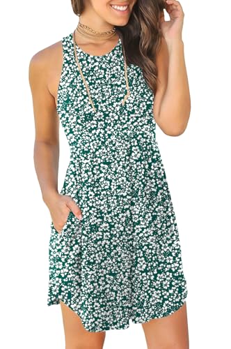 Image of HiMONE Vacation Dresses for Women 2025 Summer Dress Women's Casual Sundresses Casual Beach Petite Sun Dress XS-2XL
