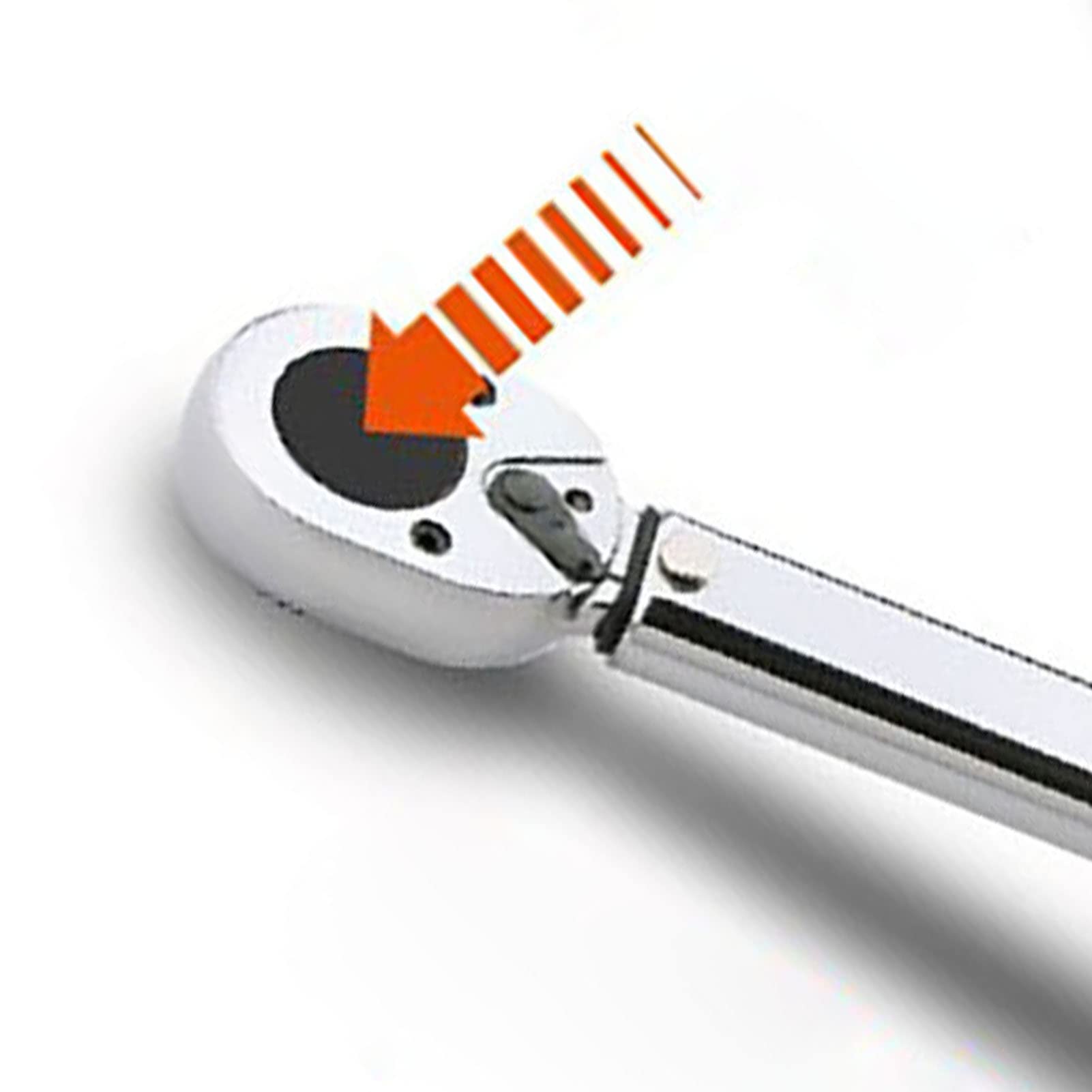 Llave Dinamométrica de Liberación Rápida, Ajuste de 1/2 Pulgada 40‑240N.M Llave de Carraca Dinamométrica Preestablecida de Acero Al Cromo Vanadio para Decoración del Hogar