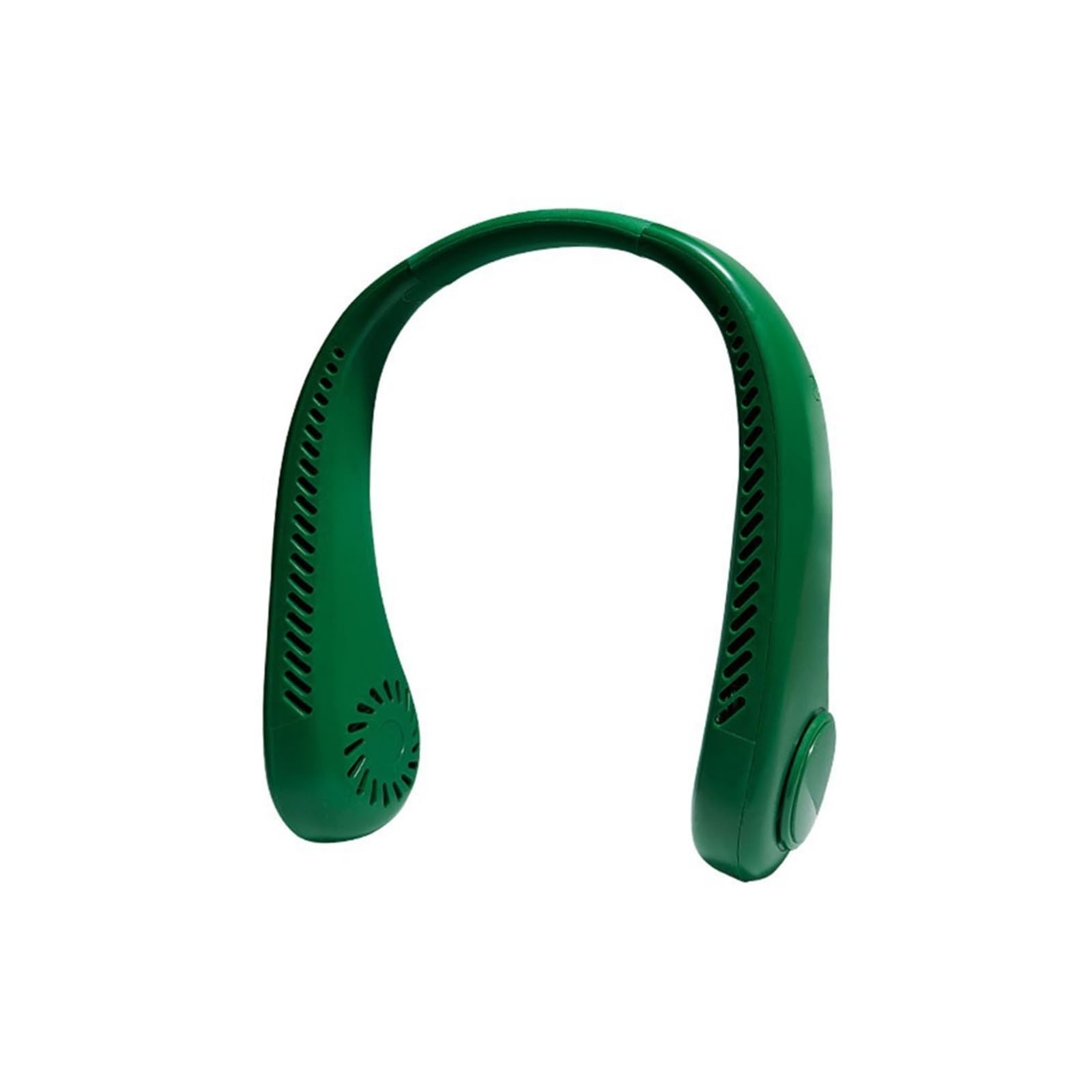 Sohodoo Green Leafless Hanging Neck Fan: Portable, Silent, Outdoor, Usb-Charging, Super Long Battery Life(,1Pcs)