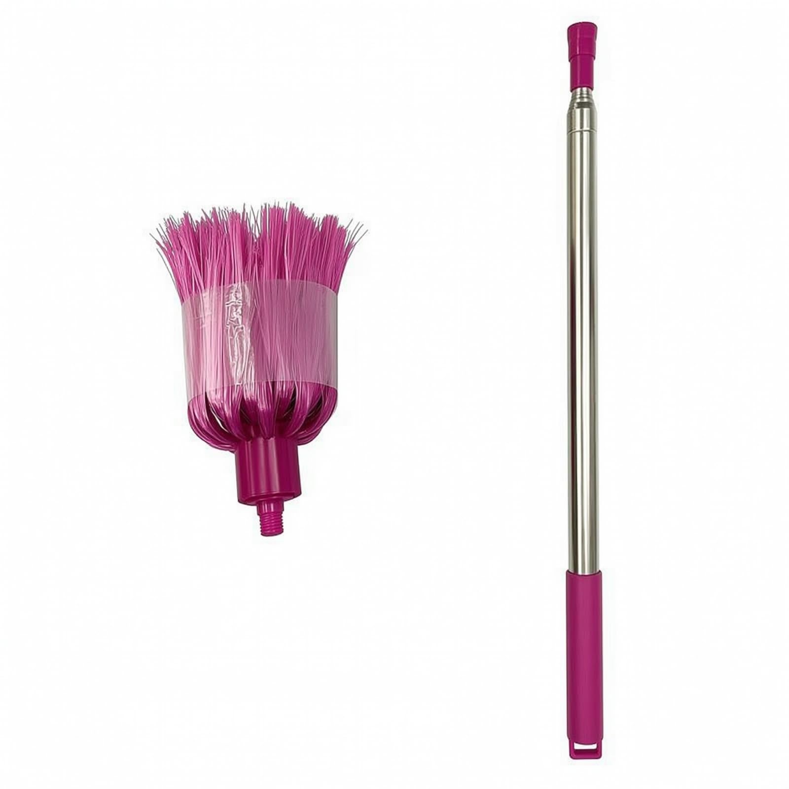 Sacudidor Polvo Flexible | sacudidor lescópico, Ligero, sacudidor Polvo, para Oficina, Rojo