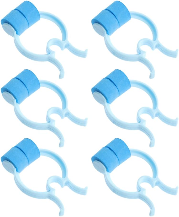 6pcs Snoring Nose Clips Foam Nose Clips Nose Bleed Stopper Nose Pincher