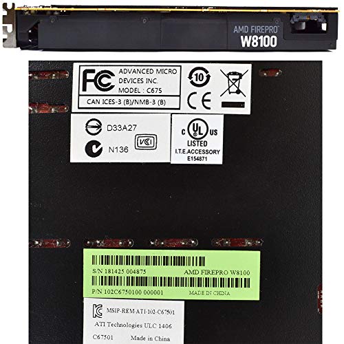 AMD FirePro W8100 Tarjeta Gráfica 100-505976 - Imagen 4
