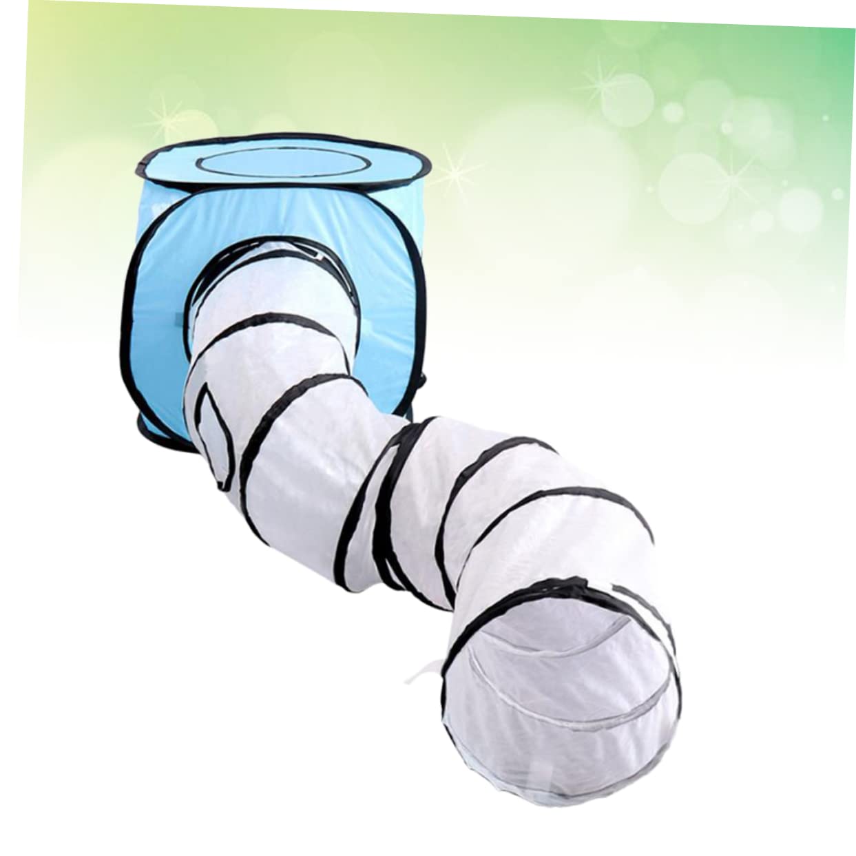 SUPVOX Tunnel pour Chat Jouets pour Chaton Tunnel de Jeu en Forme de S Jouets pour Animaux de Compagnie