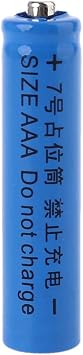 AA AAA Size Dummy Fake Battery Setup Shell, Placeholder Cylinder Conductor