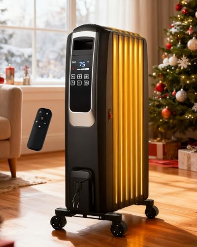 Oil Filled Radiator Heater, Electric Radiant Heaters for Indoor Use
