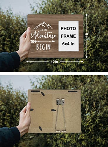 FONDCANYON-Let-The-Adventure-Begin-Picture-Photo-FrameRomantic-Couple-Picture-FramesEngagement-Wedding-Gifts-For-Him-HerValentine-Gifts-For-Girlfriend-Boyfriend-Bride-Groom4x6-Inch-Photo FONDCANYON Let The Adventure Begin Picture Photo FrameRomantic Couple Picture FramesEngagement Wedding Gifts For Him HerValentine Gifts For Girlfriend Boyfriend Bride Groom4x6 Inch Photo