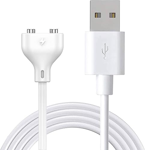 Cable de carga magnético USB DC de 2.7 pies de repuesto para juguetes recargables, masajeadores cepillo de dientes eléctrico (0.236 in)