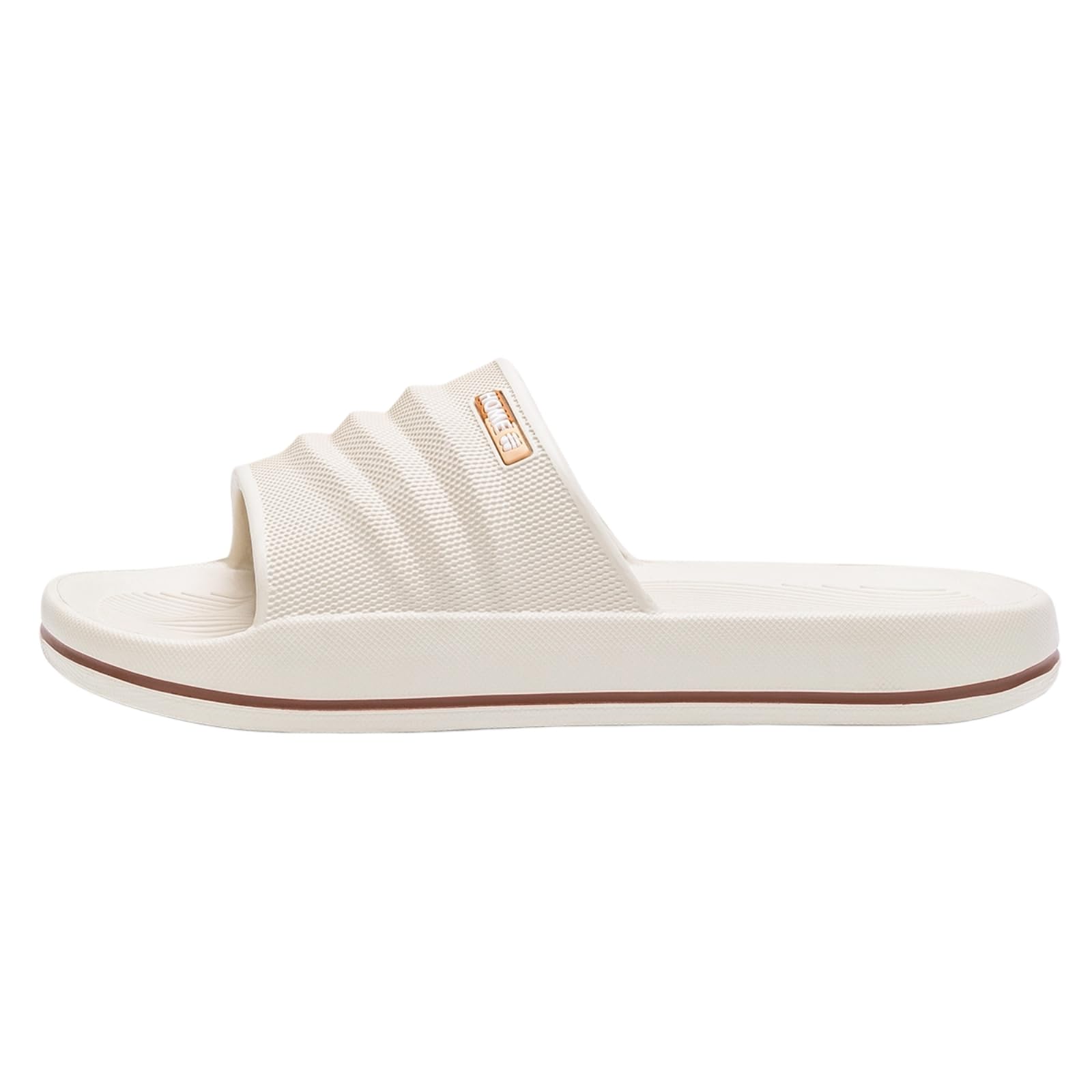 Chaussons EVA été homme femme pantoufles maison fond doux confortables kaki 40-41