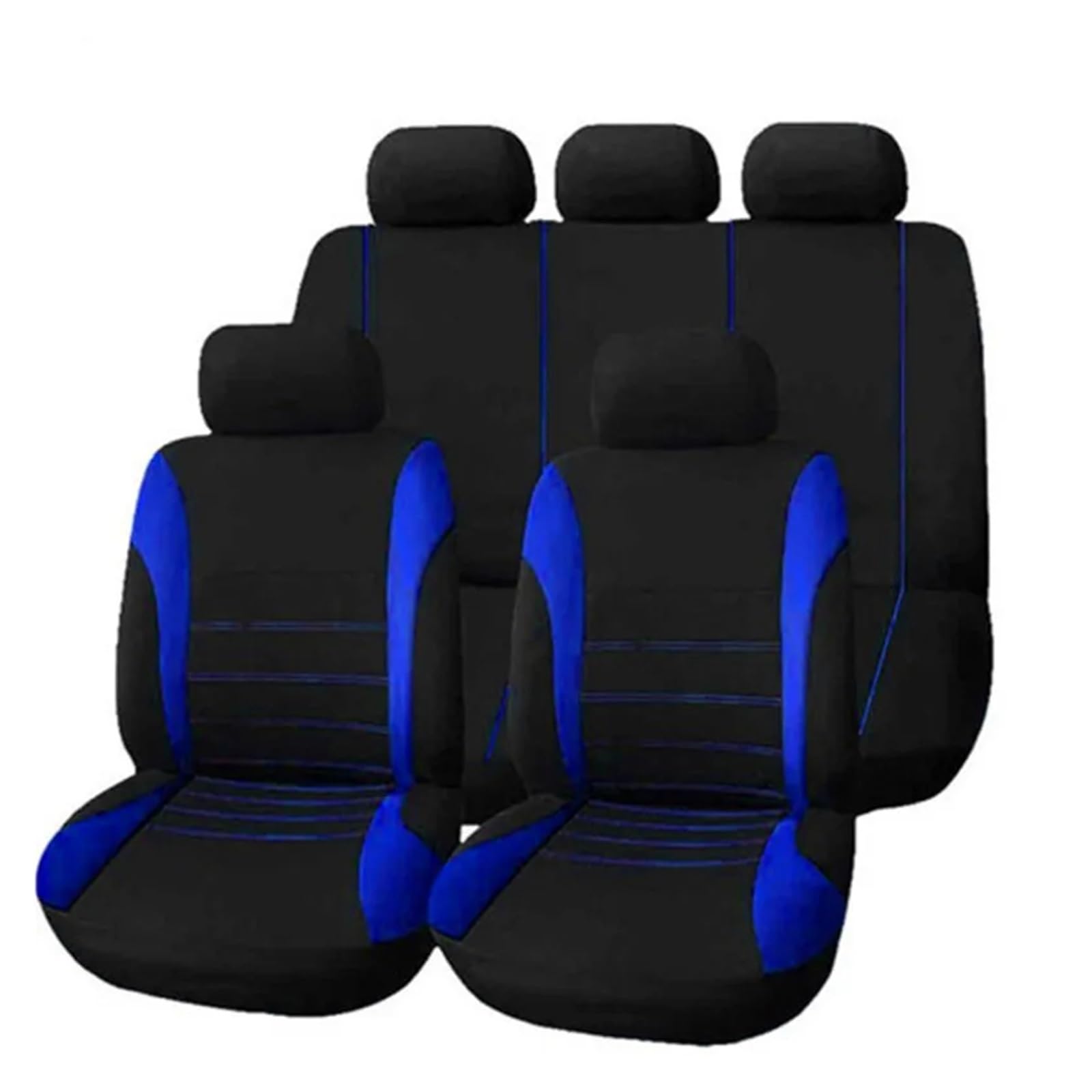 Copri sedile Protettivi Sedili Per MG 3 5 6 7 Per GT Per ZS Per HS Per RX5 Copertura Protettiva Per Seggiolino Auto Traspirante Per Cuscino Per Sedia Automatica(5seat-blue)