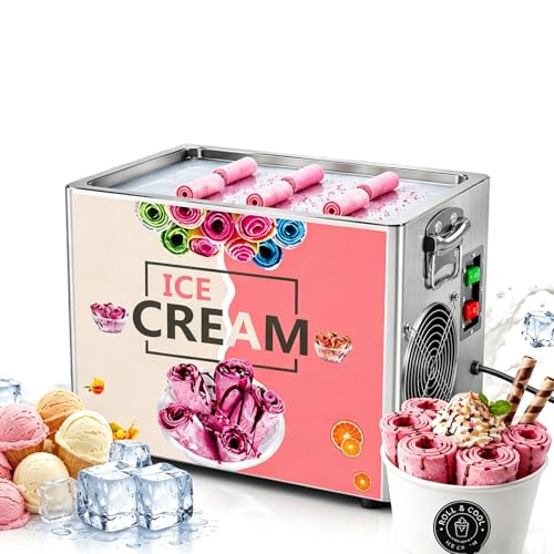 Machine à glace roulée pour animations DIY et petits commerces de bouche - 2