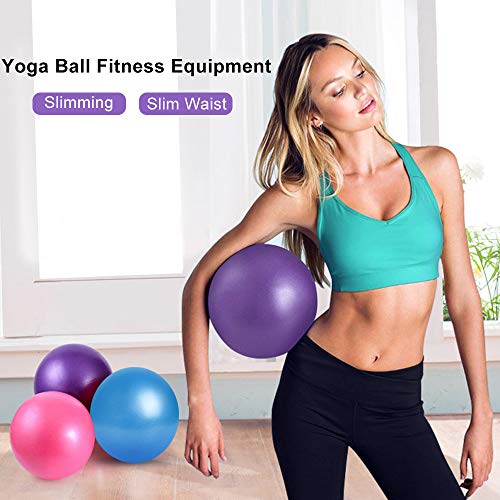 Kit para iniciantes de ioga, 5pcs Conjunto de equipamentos de ioga com bola de ioga Blocos de ioga A