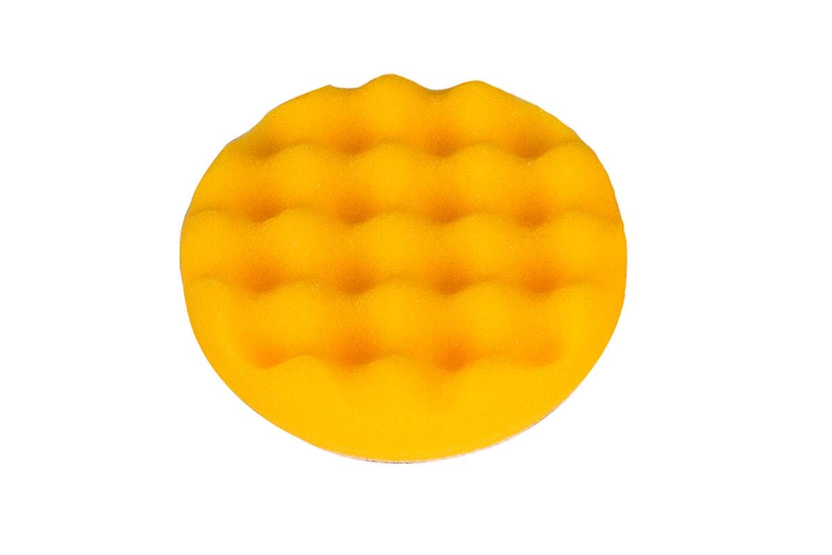 Polierkissen Tampon 85mm gelb gebogen 20/Conf.