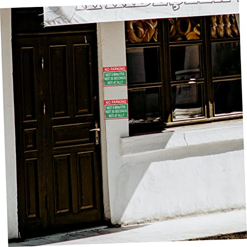 Calcomanías de No Estacionar Cabilock de Alta Visibilidad Adhesiva 4