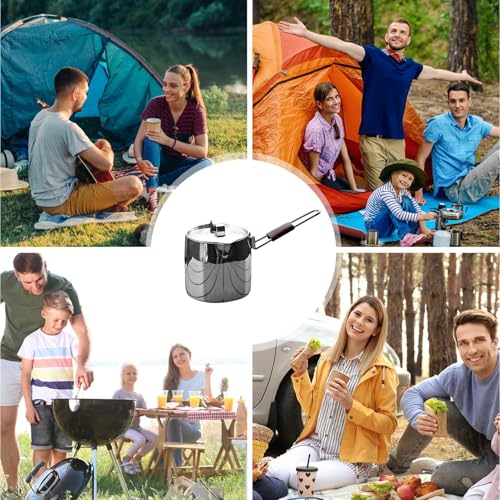 Utensilios de cocina de camping para cocinar en rutas de montaña 4