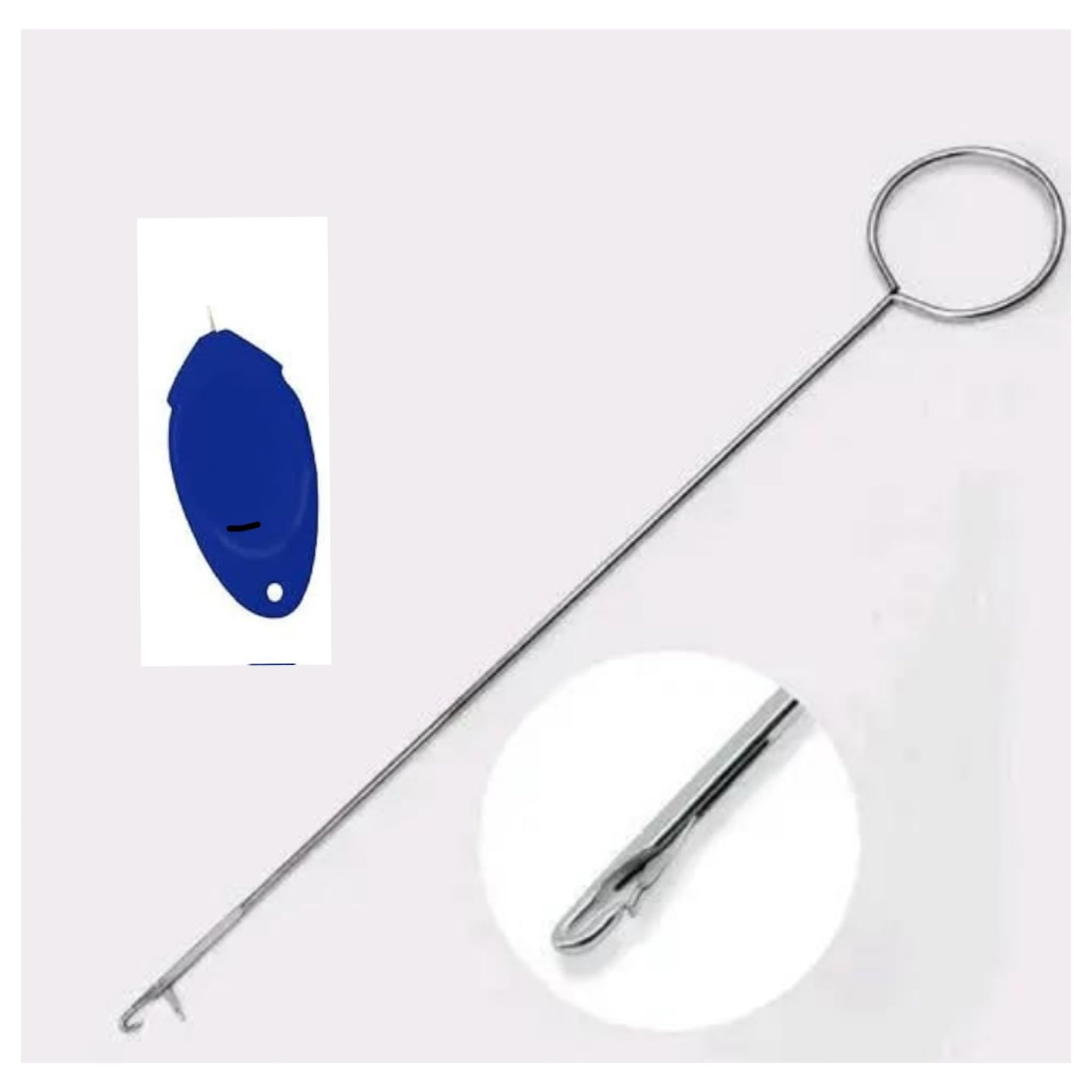 Loop Turner Tool Tube Turner Sewing Tool Drawstring Threader Tool Set ...