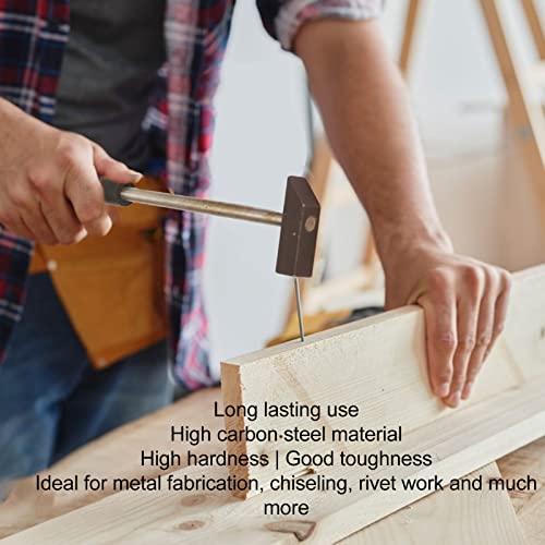 Mini Martelo De Aço De Aço Carbono Alto Cinzel Martelo De Trabalho Com Cabeça Pontiaguda E Cabo De A