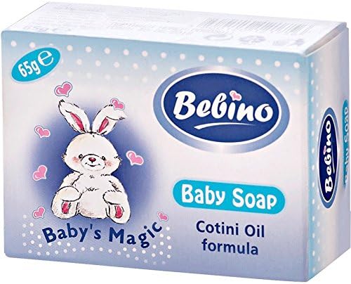 Bebino Baby Cream Soap Blue Cotini Oil Formula Paraben Free