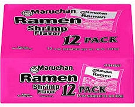 Maruchan Windows Shrimp Flavor 3oz x 12ct