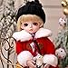 SPLLEADER Carino Bambola 1/6 12 inch 30cm i Vestiti del Corpo Scarpe e Parrucca Gratuita Full Set 25 Jointed Bambola di 6 Anni Che e Fino, Regalo per Il Compleanno Matrimonio,Cindy