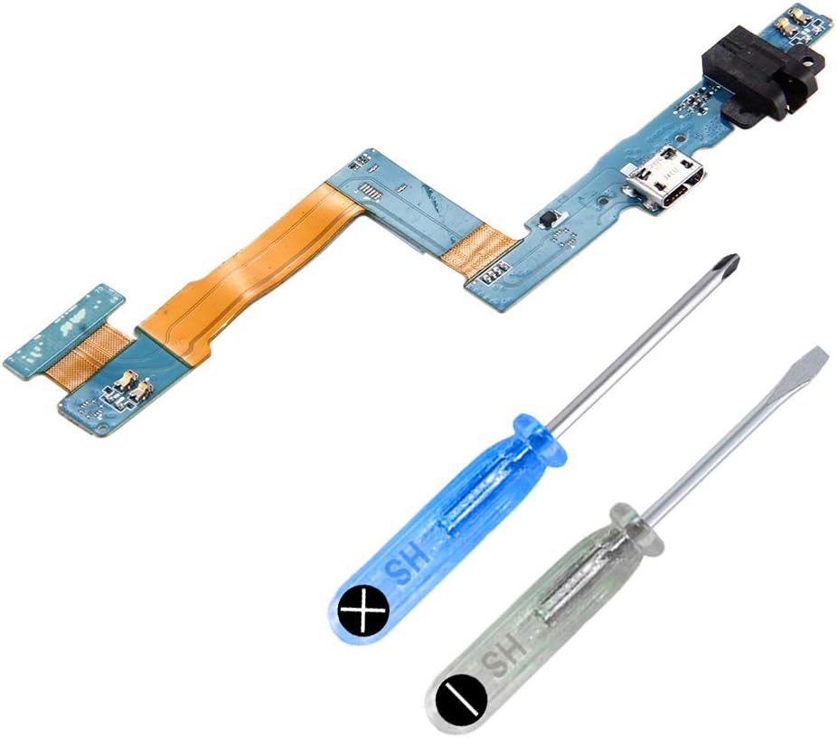 MMOBIEL Dock Connector Compatible with Samsung Galaxy Tab A 9.7 2015 - Charging Port - Headphone Port/Microphone Replacement - Micro USB - Incl. Screwdrivers