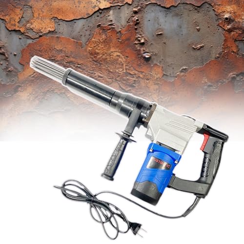 Scrostatore Elettrico Ad Aghi Pistola antiruggine elettrica da 1100 W, pulitore manuale per scorie di saldatura, per la rimozione della ruggine su varie superfici irregolari.