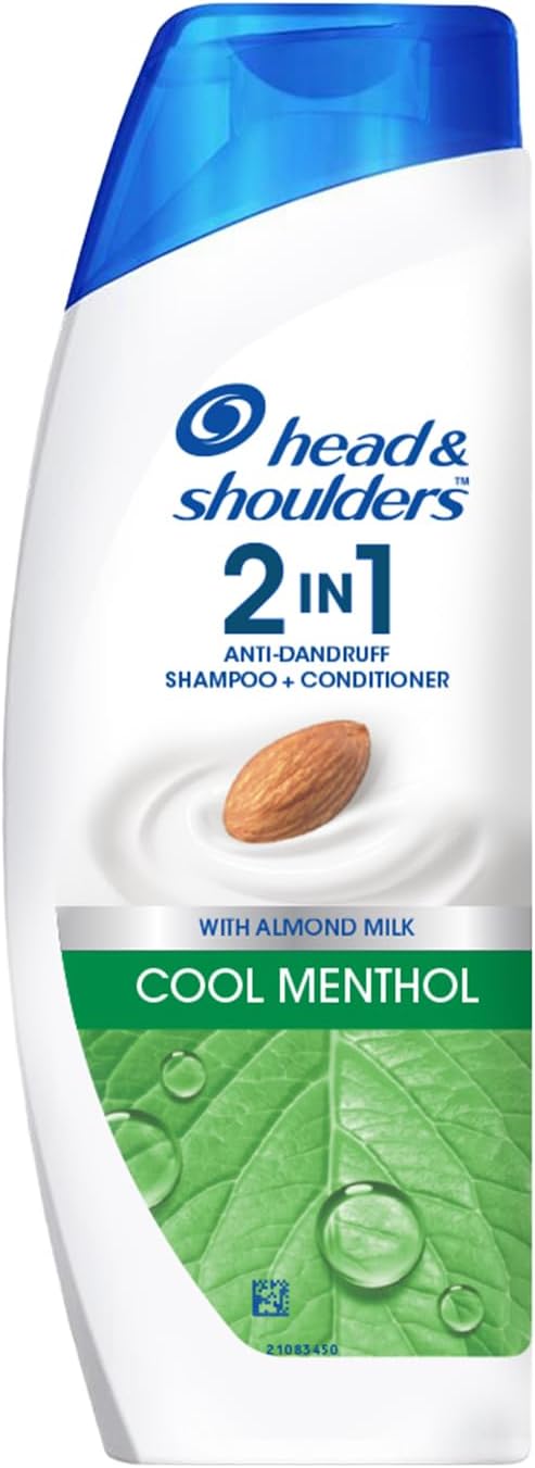 Anti Dandruff Shampoo + Conditioner, Cool Menthol , 180 ML