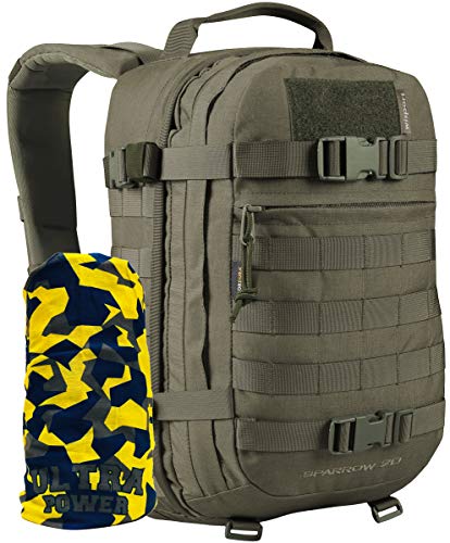 WiSPORT   SPARROW Mochila 20 litros   Militar   Cordura   MOLLE   Pesca   Senderismo
