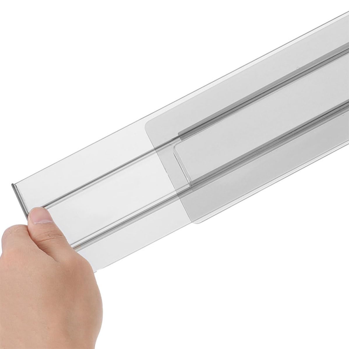 ABOOFAN 8 Stück Verstellbarer Schubladenteiler aus Ps, 27, 5-52cm