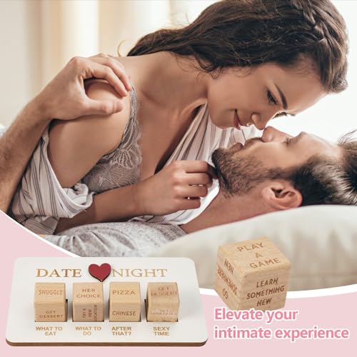 Date Night Fun: Wooden Love Dice, Food & Date Ideas, Gifts for Couples - image 2