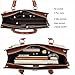 BOSTANTEN Briefcase for Women Laptop Bag for Women 15.6 Inch Computer Bag Leather Tote Designer Work Purse Stylish