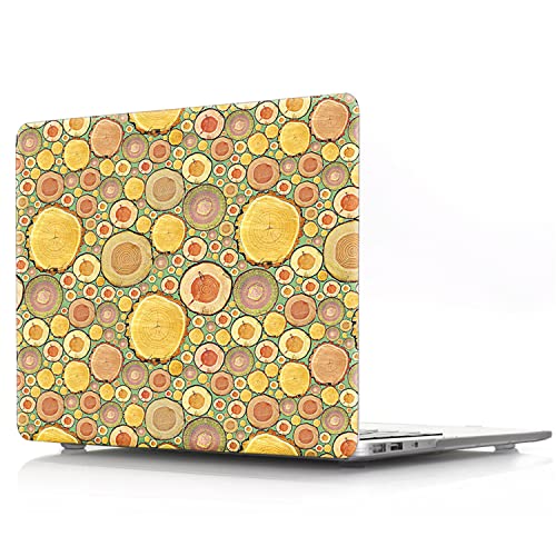 Boîtier en grain de bois MacBook Pro 13 de bureau pour travailler au café en toute sécurité
