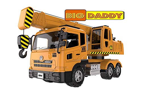 Big Daddy Extra Large Crane Truck Extendable Arms & Lever to Lift Crane