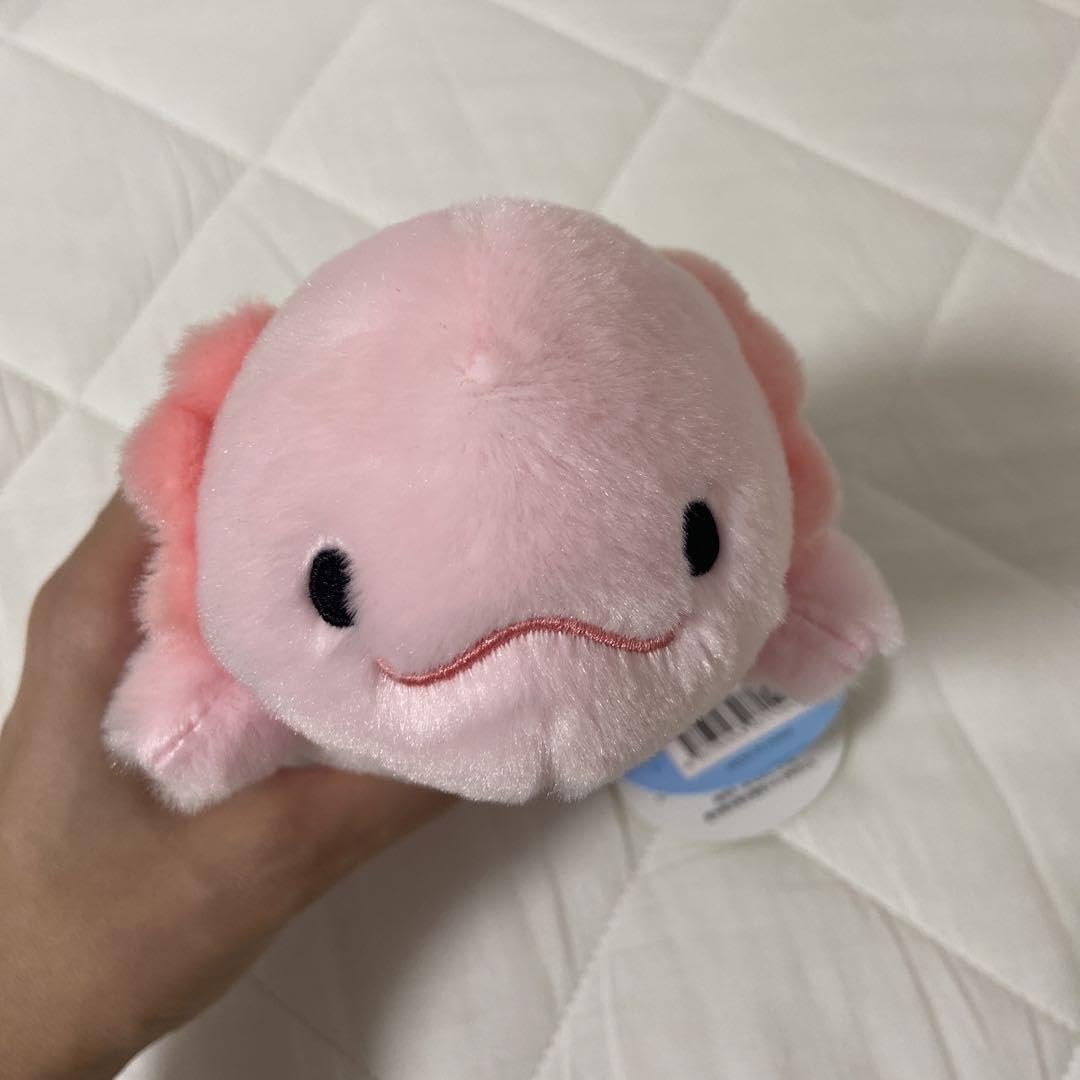 Amazon.co.jp: ウーパールーパー ぬいぐるみ にぎって?うーぱーるー