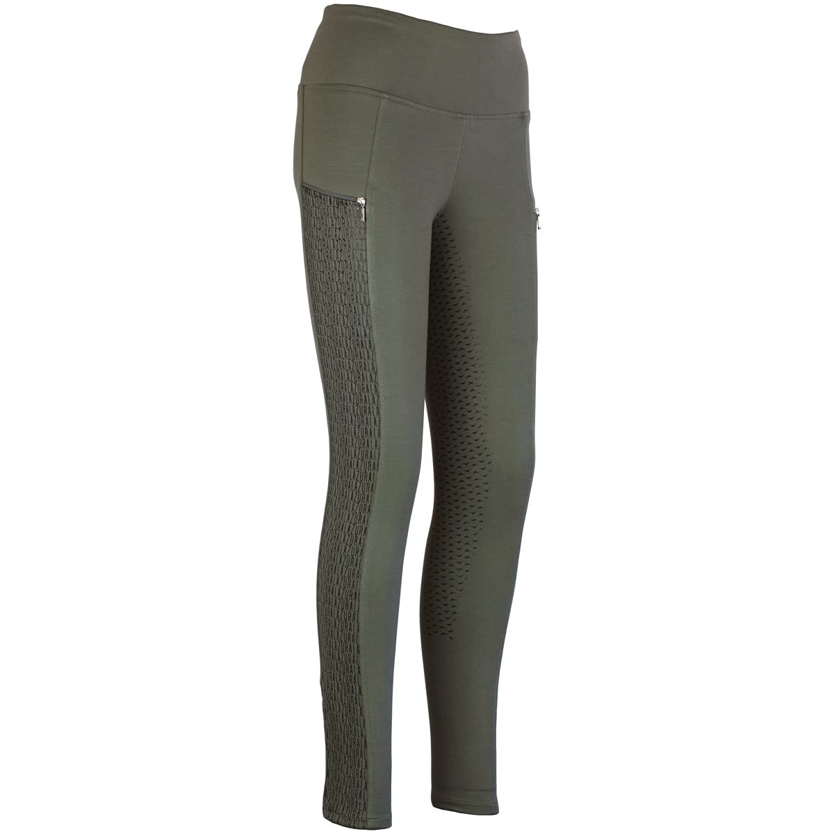 Lazura - Damen Reitleggings Silikon Vollbesatz Diana